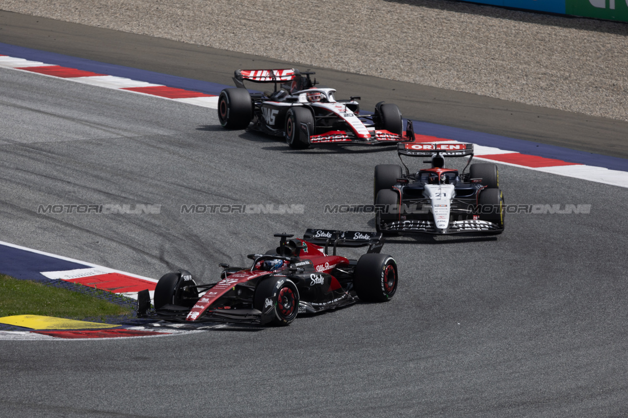 GP AUSTRIA, Valtteri Bottas (FIN) Alfa Romeo F1 Team C43.

02.07.2023. Formula 1 World Championship, Rd 10, Austrian Grand Prix, Spielberg, Austria, Gara Day.

- www.xpbimages.com, EMail: requests@xpbimages.com © Copyright: Bearne / XPB Images
