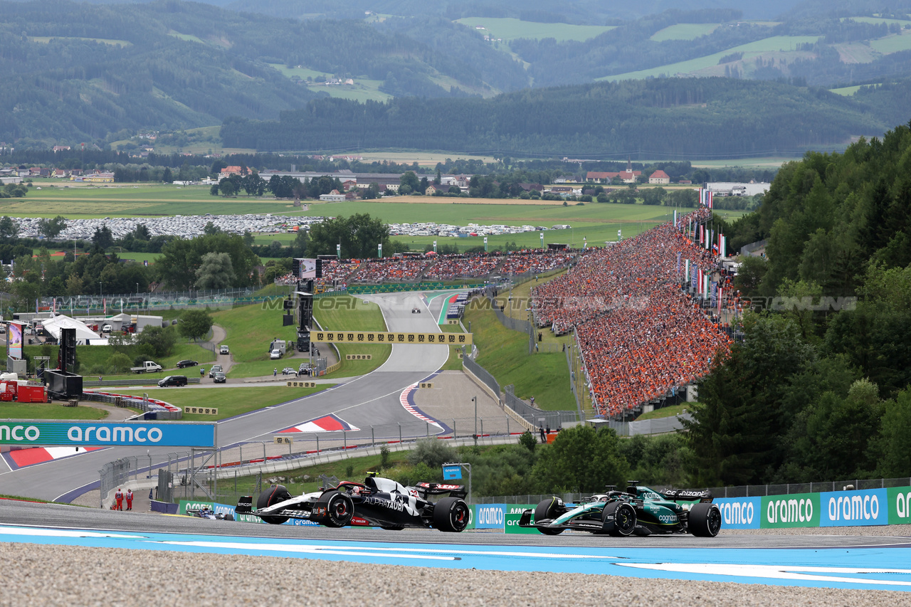 GP AUSTRIA, Yuki Tsunoda (JPN) AlphaTauri AT04.

02.07.2023. Formula 1 World Championship, Rd 10, Austrian Grand Prix, Spielberg, Austria, Gara Day.

- www.xpbimages.com, EMail: requests@xpbimages.com © Copyright: Bearne / XPB Images