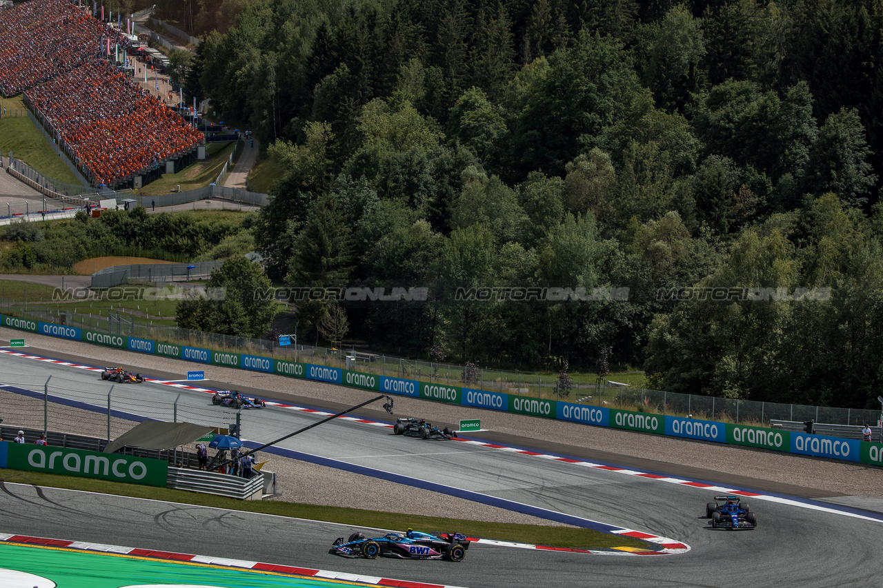 GP AUSTRIA, Pierre Gasly (FRA) Alpine F1 Team A523.

02.07.2023. Formula 1 World Championship, Rd 10, Austrian Grand Prix, Spielberg, Austria, Gara Day.

- www.xpbimages.com, EMail: requests@xpbimages.com © Copyright: Bearne / XPB Images