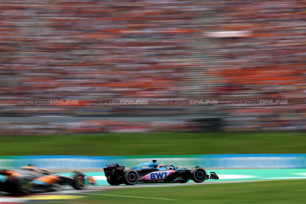 GP AUSTRIA, Esteban Ocon (FRA) Alpine F1 Team A523.

02.07.2023. Formula 1 World Championship, Rd 10, Austrian Grand Prix, Spielberg, Austria, Gara Day.

- www.xpbimages.com, EMail: requests@xpbimages.com © Copyright: Bearne / XPB Images