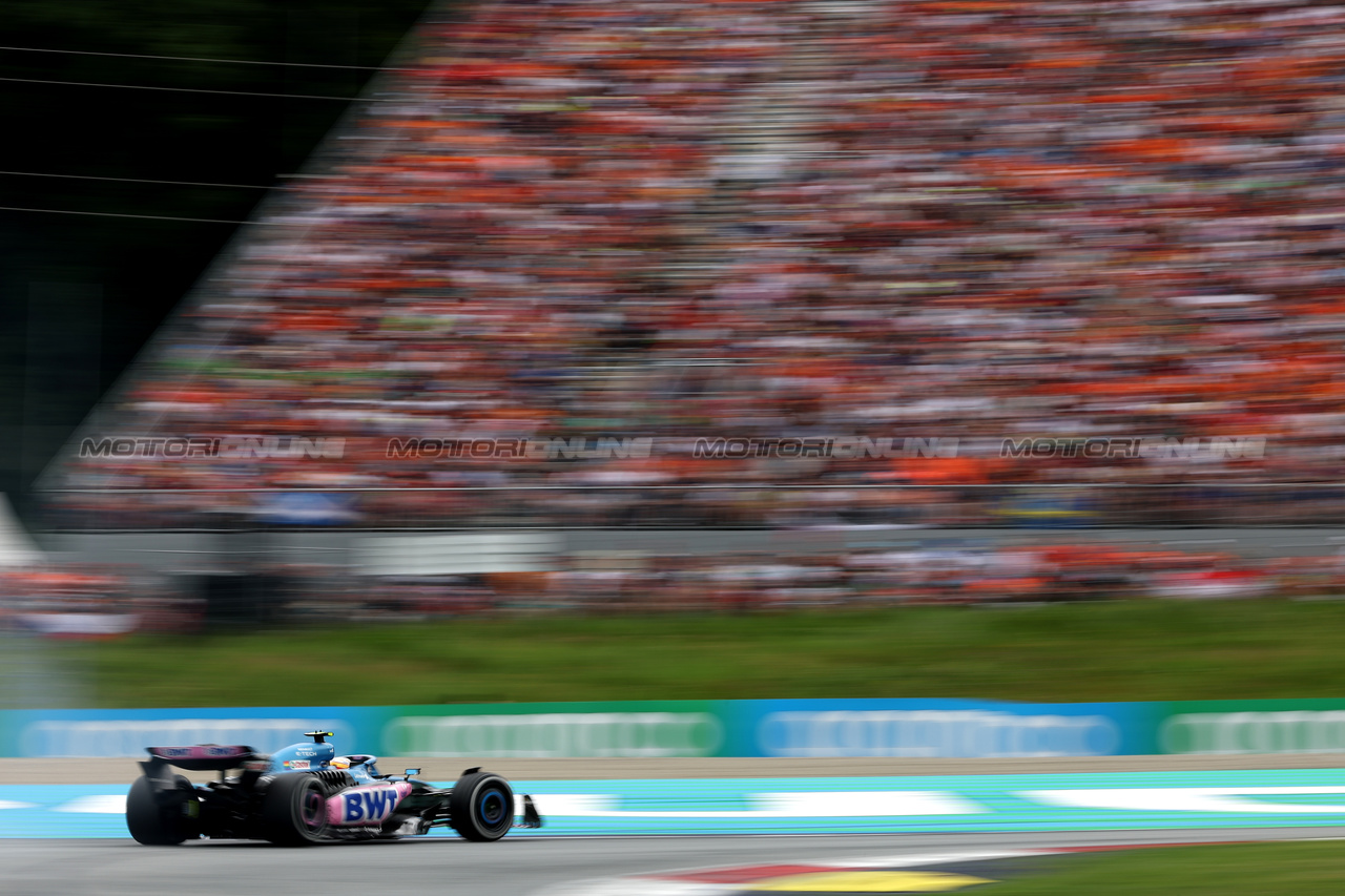 GP AUSTRIA, Pierre Gasly (FRA) Alpine F1 Team A523.

02.07.2023. Formula 1 World Championship, Rd 10, Austrian Grand Prix, Spielberg, Austria, Gara Day.

- www.xpbimages.com, EMail: requests@xpbimages.com © Copyright: Bearne / XPB Images