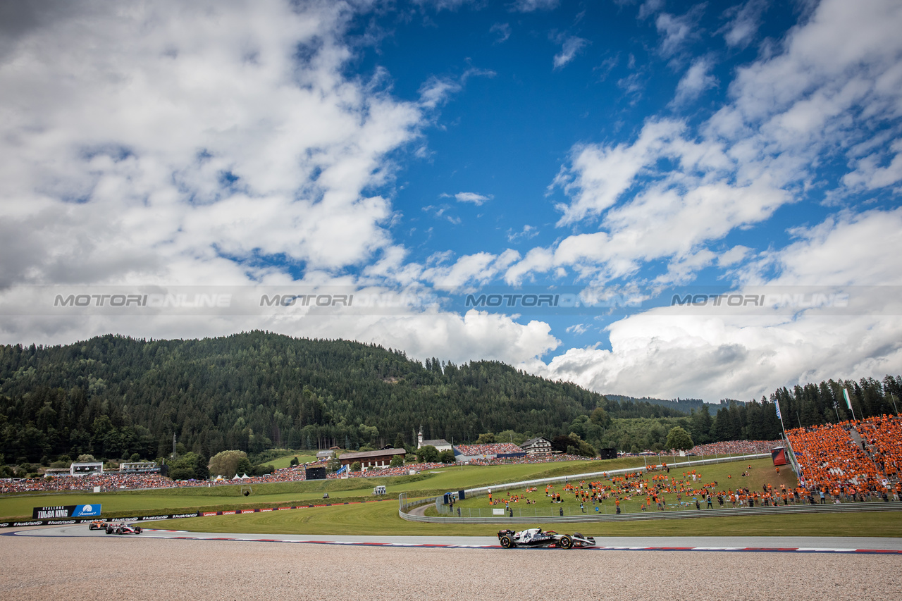 GP AUSTRIA, Yuki Tsunoda (JPN) AlphaTauri AT04.

02.07.2023. Formula 1 World Championship, Rd 10, Austrian Grand Prix, Spielberg, Austria, Gara Day.

- www.xpbimages.com, EMail: requests@xpbimages.com © Copyright: Bearne / XPB Images