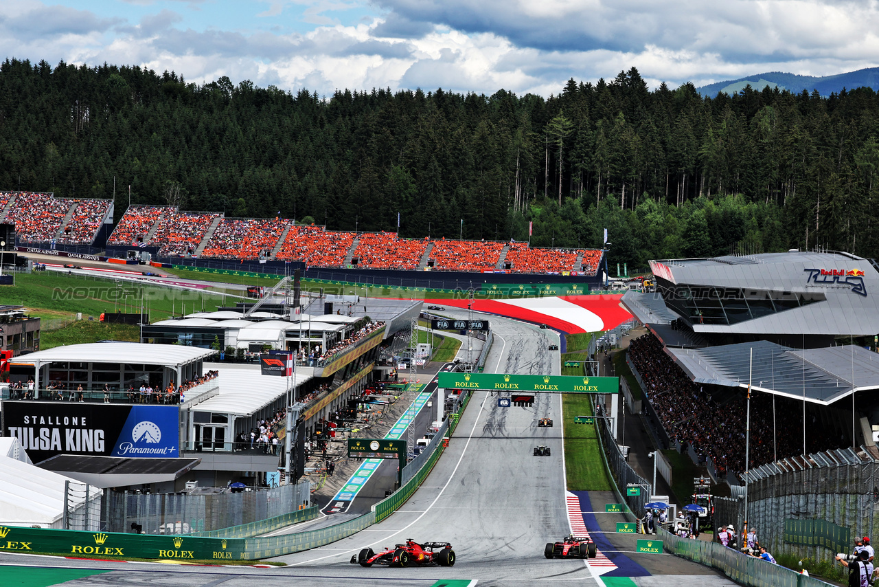GP AUSTRIA, Charles Leclerc (MON) Ferrari SF-23.

02.07.2023. Formula 1 World Championship, Rd 10, Austrian Grand Prix, Spielberg, Austria, Gara Day.

- www.xpbimages.com, EMail: requests@xpbimages.com © Copyright: Moy / XPB Images