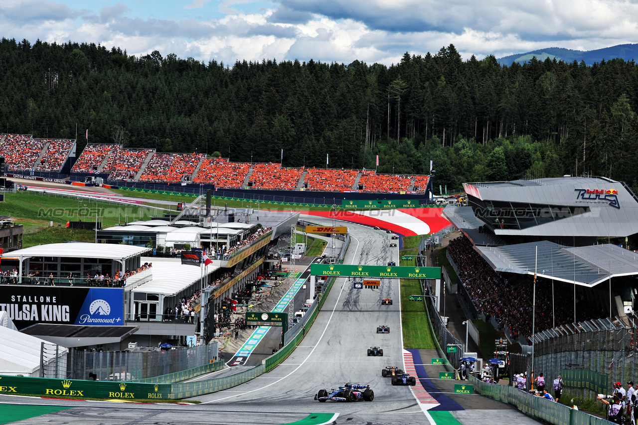GP AUSTRIA, Pierre Gasly (FRA) Alpine F1 Team A523.

02.07.2023. Formula 1 World Championship, Rd 10, Austrian Grand Prix, Spielberg, Austria, Gara Day.

- www.xpbimages.com, EMail: requests@xpbimages.com © Copyright: Moy / XPB Images