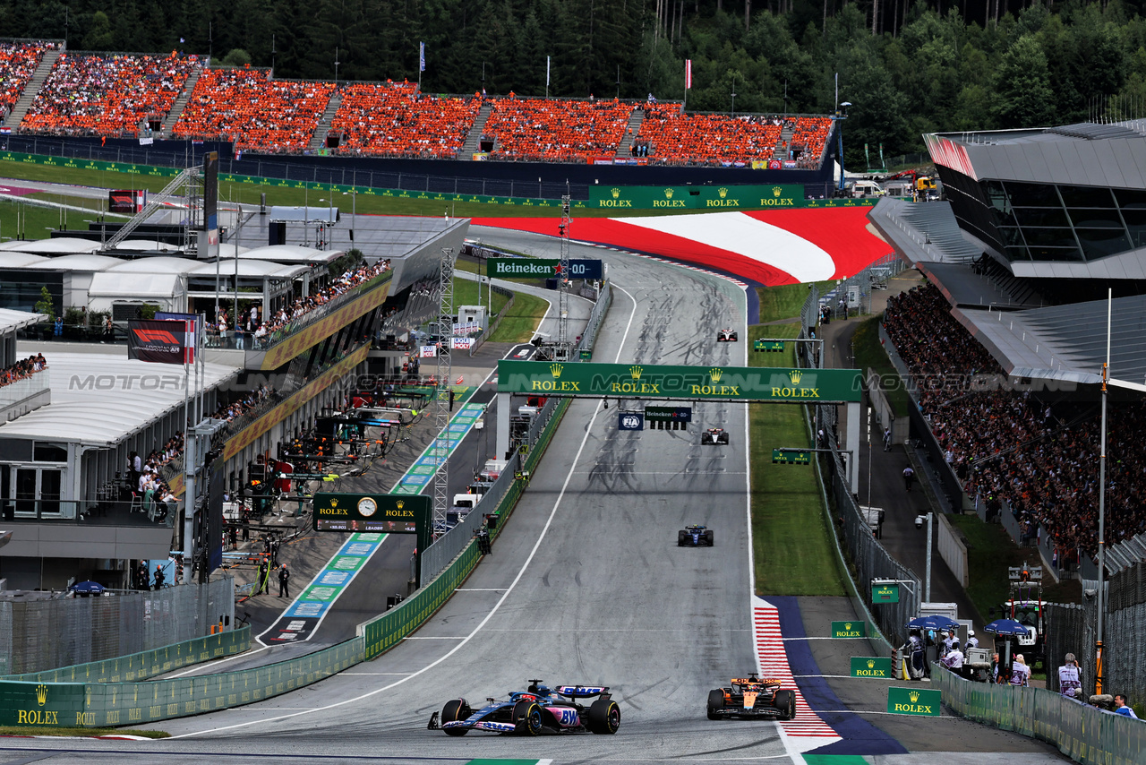 GP AUSTRIA, Esteban Ocon (FRA) Alpine F1 Team A523.

02.07.2023. Formula 1 World Championship, Rd 10, Austrian Grand Prix, Spielberg, Austria, Gara Day.

- www.xpbimages.com, EMail: requests@xpbimages.com © Copyright: Moy / XPB Images