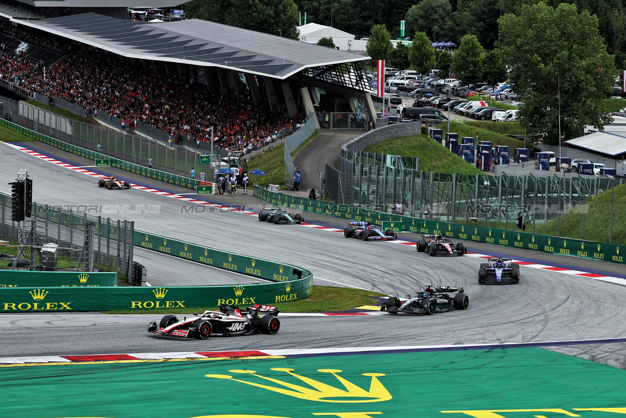 GP AUSTRIA, Kevin Magnussen (DEN) Haas VF-23.

02.07.2023. Formula 1 World Championship, Rd 10, Austrian Grand Prix, Spielberg, Austria, Gara Day.

- www.xpbimages.com, EMail: requests@xpbimages.com © Copyright: Moy / XPB Images