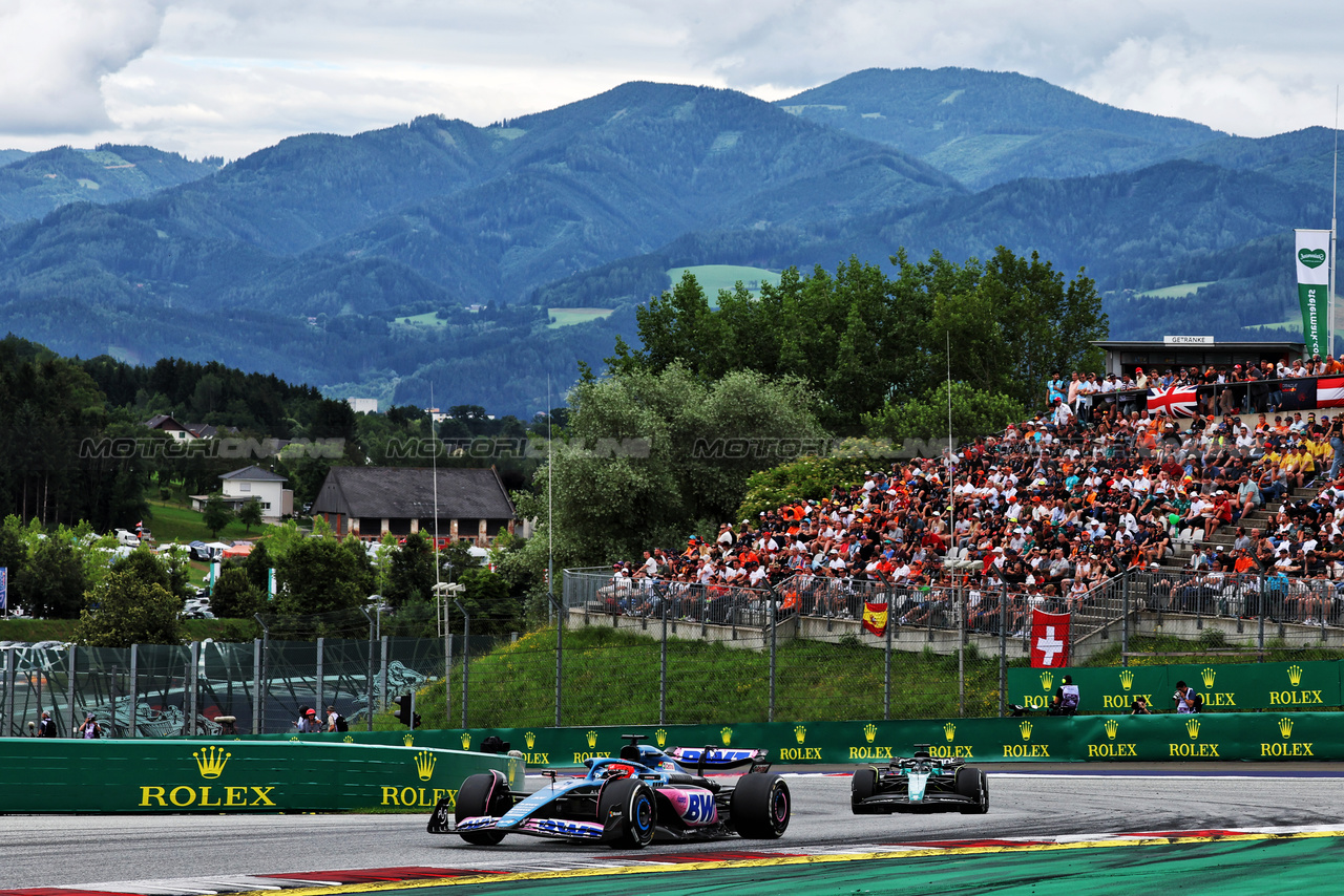 GP AUSTRIA, Esteban Ocon (FRA) Alpine F1 Team A523.

02.07.2023. Formula 1 World Championship, Rd 10, Austrian Grand Prix, Spielberg, Austria, Gara Day.

- www.xpbimages.com, EMail: requests@xpbimages.com © Copyright: Moy / XPB Images
