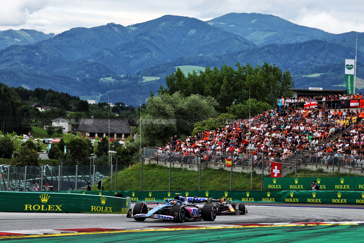 GP AUSTRIA, Pierre Gasly (FRA) Alpine F1 Team A523.

02.07.2023. Formula 1 World Championship, Rd 10, Austrian Grand Prix, Spielberg, Austria, Gara Day.

- www.xpbimages.com, EMail: requests@xpbimages.com © Copyright: Moy / XPB Images