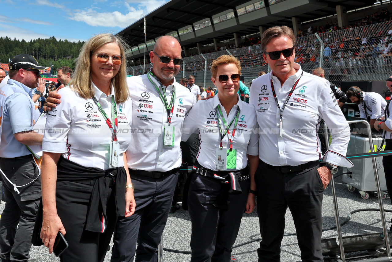 GP AUSTRIA, Mercedes AMG F1 guests on the grid.

02.07.2023. Formula 1 World Championship, Rd 10, Austrian Grand Prix, Spielberg, Austria, Gara Day.

- www.xpbimages.com, EMail: requests@xpbimages.com © Copyright: Moy / XPB Images