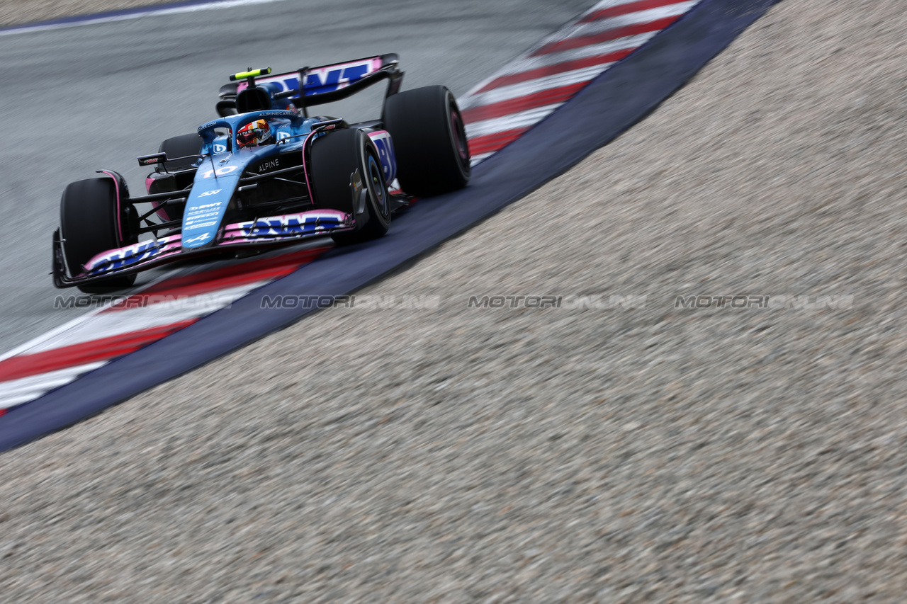 GP AUSTRIA, Pierre Gasly (FRA) Alpine F1 Team A523.

02.07.2023. Formula 1 World Championship, Rd 10, Austrian Grand Prix, Spielberg, Austria, Gara Day.

 - www.xpbimages.com, EMail: requests@xpbimages.com © Copyright: Coates / XPB Images