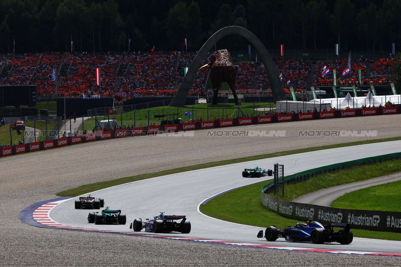 GP AUSTRIA, Alexander Albon (THA) Williams Racing FW45.

02.07.2023. Formula 1 World Championship, Rd 10, Austrian Grand Prix, Spielberg, Austria, Gara Day.

 - www.xpbimages.com, EMail: requests@xpbimages.com © Copyright: Coates / XPB Images