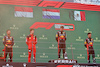 GP AUSTRIA, The podium (L to R): Phil Turner (GBR) Red Bull Racing Chief Mechanic; Charles Leclerc (MON) Ferrari, second; Max Verstappen (NLD) Red Bull Racing, vincitore; Sergio Perez (MEX) Red Bull Racing, third.
02.07.2023. Formula 1 World Championship, Rd 10, Austrian Grand Prix, Spielberg, Austria, Gara Day.
- www.xpbimages.com, EMail: requests@xpbimages.com © Copyright: Moy / XPB Images