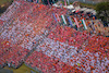 GP AUSTRIA, Circuit Atmosfera - fans in the grandstand.
02.07.2023. Formula 1 World Championship, Rd 10, Austrian Grand Prix, Spielberg, Austria, Gara Day.
- www.xpbimages.com, EMail: requests@xpbimages.com © Copyright: Bearne / XPB Images
