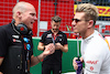 GP AUSTRIA, (L to R): Gary Gannon (GBR) Haas F1 Team Gara Engineer with Nico Hulkenberg (GER) Haas F1 Team on the grid.
02.07.2023. Formula 1 World Championship, Rd 10, Austrian Grand Prix, Spielberg, Austria, Gara Day.
 - www.xpbimages.com, EMail: requests@xpbimages.com © Copyright: Coates / XPB Images