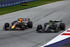 GP AUSTRIA, (L to R): Sergio Perez (MEX) Red Bull Racing RB19 e Lewis Hamilton (GBR) Mercedes AMG F1 W14 battle for position.
02.07.2023. Formula 1 World Championship, Rd 10, Austrian Grand Prix, Spielberg, Austria, Gara Day.
 - www.xpbimages.com, EMail: requests@xpbimages.com © Copyright: Coates / XPB Images