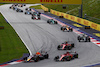 GP AUSTRIA, (L to R): Max Verstappen (NLD) Red Bull Racing RB19 e Charles Leclerc (MON) Ferrari SF-23 lead at the partenza of the race.
02.07.2023. Formula 1 World Championship, Rd 10, Austrian Grand Prix, Spielberg, Austria, Gara Day.
 - www.xpbimages.com, EMail: requests@xpbimages.com © Copyright: Coates / XPB Images