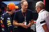 GP AUSTRIA, (L to R): Max Verstappen (NLD) Red Bull Racing with Oliver Mintzlaff (GER) Red Bull Racing Chief Executive Officer e Dr Helmut Marko (AUT) Red Bull Motorsport Consultant.
02.07.2023. Formula 1 World Championship, Rd 10, Austrian Grand Prix, Spielberg, Austria, Gara Day.
 - www.xpbimages.com, EMail: requests@xpbimages.com © Copyright: Coates / XPB Images