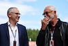 GP AUSTRIA, (L to R): Stefano Domenicali (ITA) Formula One President e CEO with Flavio Briatore (ITA) og.
02.07.2023. Formula 1 World Championship, Rd 10, Austrian Grand Prix, Spielberg, Austria, Gara Day.
- www.xpbimages.com, EMail: requests@xpbimages.com © Copyright: Batchelor / XPB Images