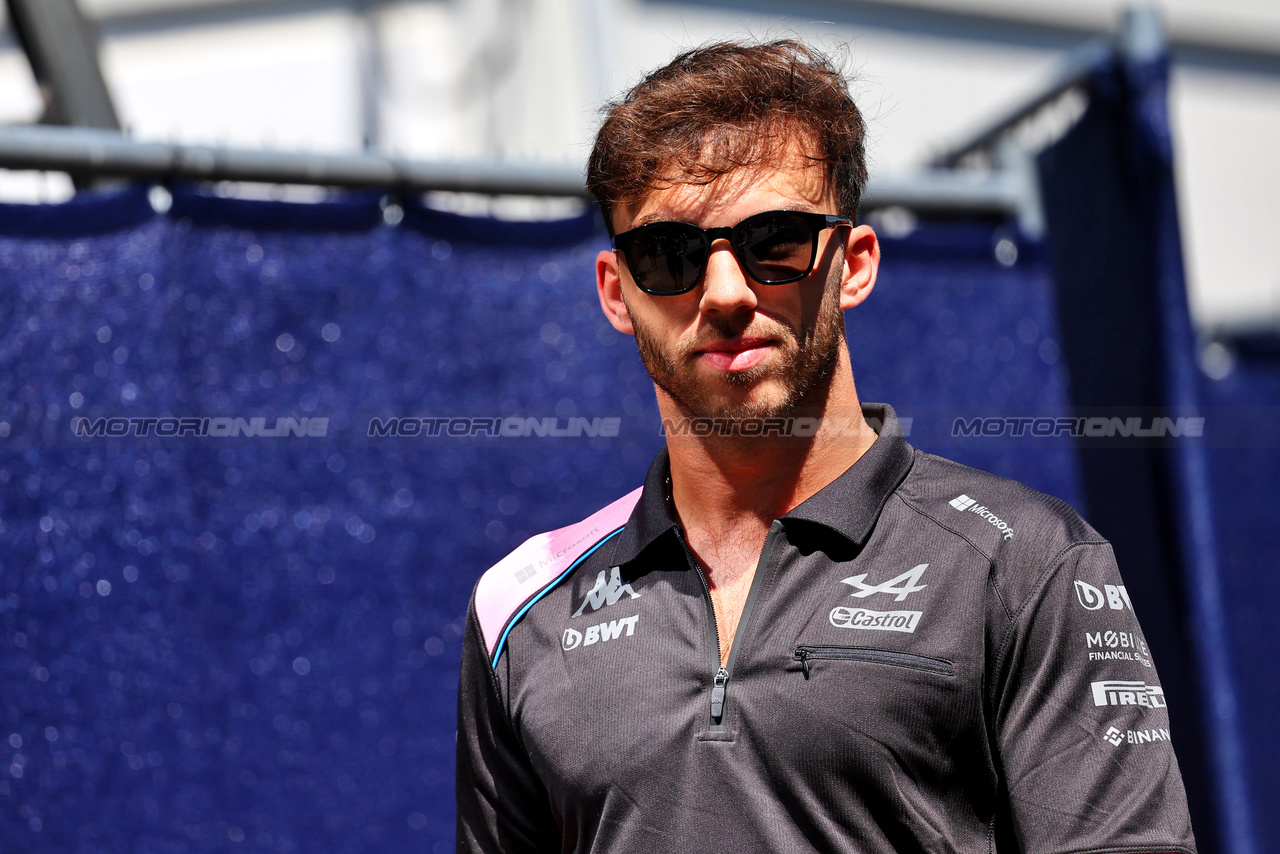 GP AUSTRIA, Pierre Gasly (FRA) Alpine F1 Team.

29.06.2023. Formula 1 World Championship, Rd 10, Austrian Grand Prix, Spielberg, Austria, Preparation Day.

- www.xpbimages.com, EMail: requests@xpbimages.com © Copyright: Batchelor / XPB Images