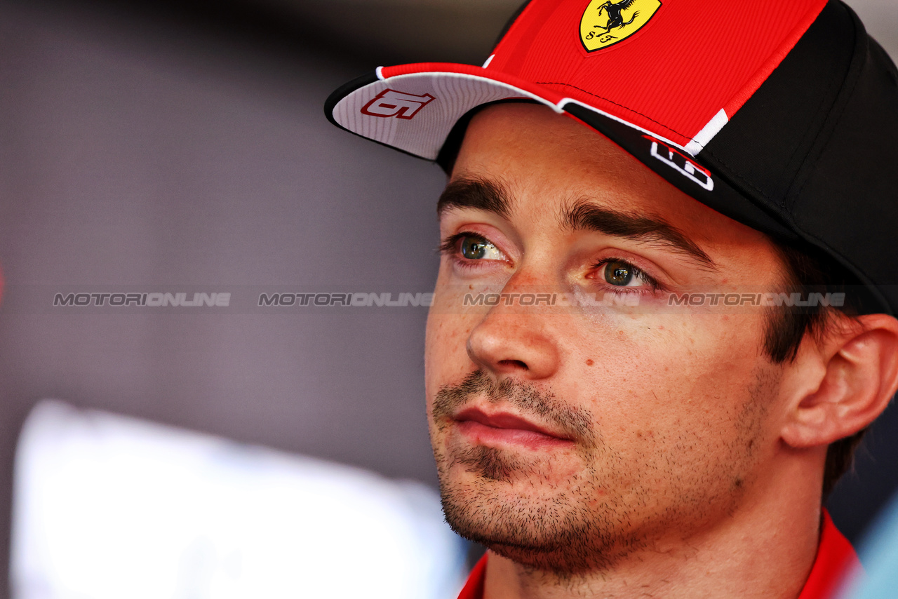 GP AUSTRIA, Charles Leclerc (MON) Ferrari.

29.06.2023. Formula 1 World Championship, Rd 10, Austrian Grand Prix, Spielberg, Austria, Preparation Day.

- www.xpbimages.com, EMail: requests@xpbimages.com © Copyright: Batchelor / XPB Images