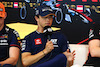GP AUSTRIA, Nyck de Vries (NLD) AlphaTauri in the FIA Press Conference.
29.06.2023. Formula 1 World Championship, Rd 10, Austrian Grand Prix, Spielberg, Austria, Preparation Day.
- www.xpbimages.com, EMail: requests@xpbimages.com © Copyright: XPB Images