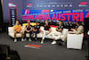 GP AUSTRIA, (L to R): Oscar Piastri (AUS) McLaren; Max Verstappen (NLD) Red Bull Racing; Nyck de Vries (NLD) AlphaTauri; Nico Hulkenberg (GER) Haas F1 Team; e George Russell (GBR) Mercedes AMG F1, in the FIA Press Conference.
29.06.2023. Formula 1 World Championship, Rd 10, Austrian Grand Prix, Spielberg, Austria, Preparation Day.
- www.xpbimages.com, EMail: requests@xpbimages.com © Copyright: XPB Images