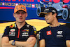 GP AUSTRIA, (L to R): Max Verstappen (NLD) Red Bull Racing e Nyck de Vries (NLD) AlphaTauri in the FIA Press Conference.
29.06.2023. Formula 1 World Championship, Rd 10, Austrian Grand Prix, Spielberg, Austria, Preparation Day.
- www.xpbimages.com, EMail: requests@xpbimages.com © Copyright: XPB Images