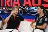 GP AUSTRIA, (L to R): Nico Hulkenberg (GER) Haas F1 Team e George Russell (GBR) Mercedes AMG F1 in the FIA Press Conference.
29.06.2023. Formula 1 World Championship, Rd 10, Austrian Grand Prix, Spielberg, Austria, Preparation Day.
- www.xpbimages.com, EMail: requests@xpbimages.com © Copyright: XPB Images