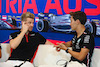 GP AUSTRIA, (L to R): Nico Hulkenberg (GER) Haas F1 Team e George Russell (GBR) Mercedes AMG F1 in the FIA Press Conference.
29.06.2023. Formula 1 World Championship, Rd 10, Austrian Grand Prix, Spielberg, Austria, Preparation Day.
- www.xpbimages.com, EMail: requests@xpbimages.com © Copyright: XPB Images