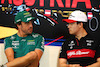 GP AUSTRIA, (L to R): Fernando Alonso (ESP) Aston Martin F1 Team e Zhou Guanyu (CHN) Alfa Romeo F1 Team in the FIA Press Conference.
29.06.2023. Formula 1 World Championship, Rd 10, Austrian Grand Prix, Spielberg, Austria, Preparation Day.
- www.xpbimages.com, EMail: requests@xpbimages.com © Copyright: XPB Images