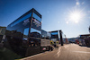 GP AUSTRIA, Alpine F1 Team motorhome in the paddock.
29.06.2023. Formula 1 World Championship, Rd 10, Austrian Grand Prix, Spielberg, Austria, Preparation Day.
- www.xpbimages.com, EMail: requests@xpbimages.com © Copyright: Bearne / XPB Images