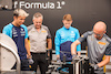 GP AUSTRIA, (L to R): Alexander Albon (THA) Williams Racing with Mario Isola (ITA) Pirelli Racing Manager e Logan Sargeant (USA) Williams Racing.
29.06.2023. Formula 1 World Championship, Rd 10, Austrian Grand Prix, Spielberg, Austria, Preparation Day.
- www.xpbimages.com, EMail: requests@xpbimages.com © Copyright: Bearne / XPB Images