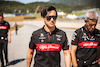 GP AUSTRIA, Zhou Guanyu (CHN) Alfa Romeo F1 Team walks the circuit with the team.
29.06.2023. Formula 1 World Championship, Rd 10, Austrian Grand Prix, Spielberg, Austria, Preparation Day.
- www.xpbimages.com, EMail: requests@xpbimages.com © Copyright: Bearne / XPB Images
