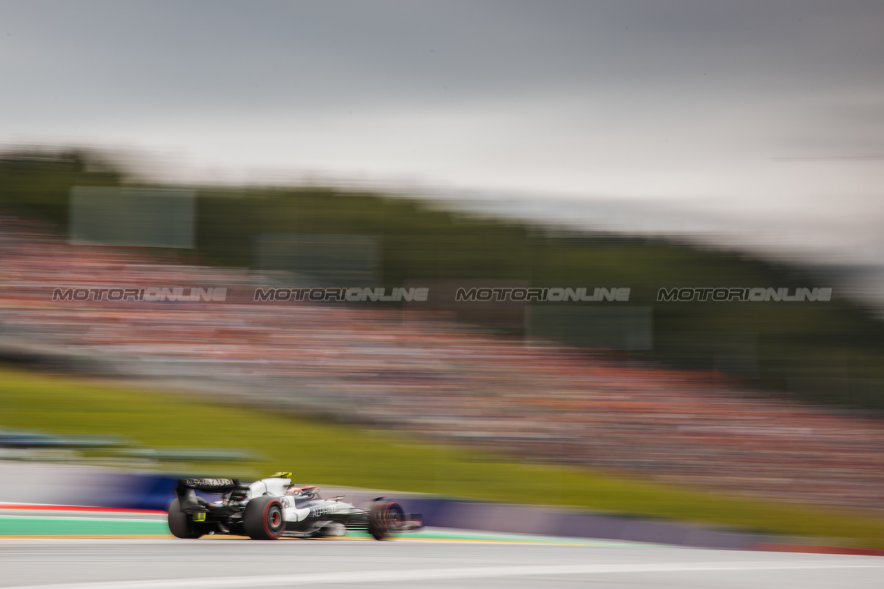 GP AUSTRIA, Yuki Tsunoda (JPN) AlphaTauri AT04.

01.07.2023. Formula 1 World Championship, Rd 10, Austrian Grand Prix, Spielberg, Austria, Sprint Day.

- www.xpbimages.com, EMail: requests@xpbimages.com © Copyright: Bearne / XPB Images