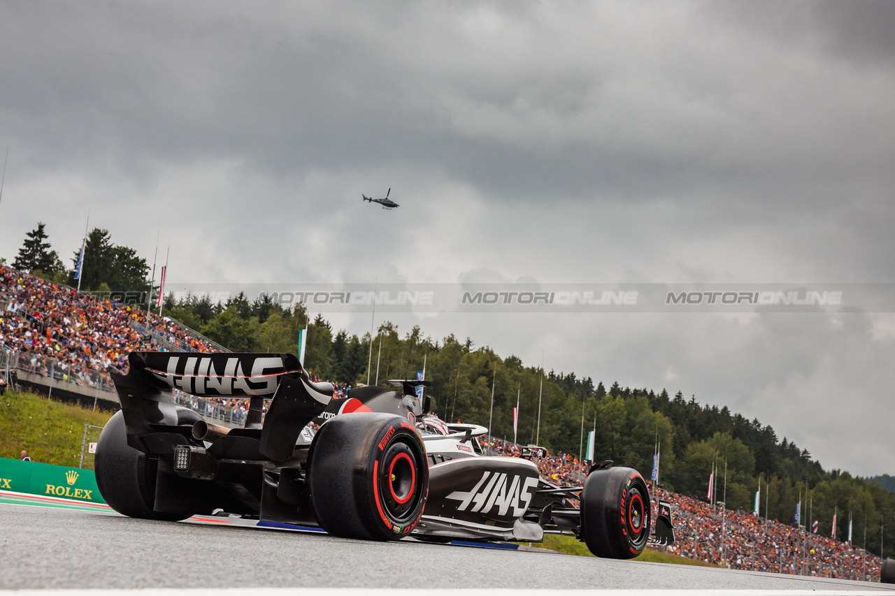 GP AUSTRIA, Kevin Magnussen (DEN) Haas VF-23.

01.07.2023. Formula 1 World Championship, Rd 10, Austrian Grand Prix, Spielberg, Austria, Sprint Day.

- www.xpbimages.com, EMail: requests@xpbimages.com © Copyright: Bearne / XPB Images