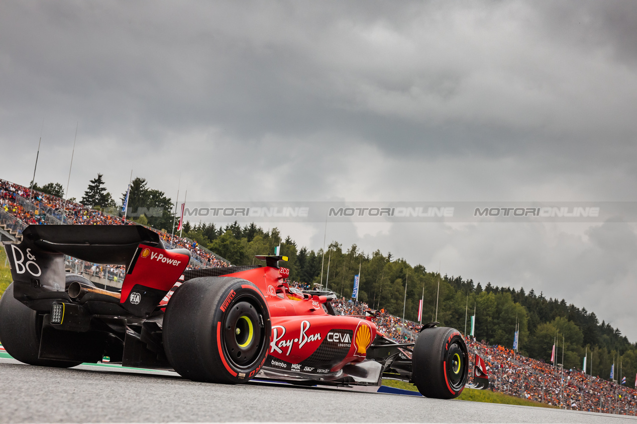 GP AUSTRIA, Carlos Sainz Jr (ESP) Ferrari SF-23.

01.07.2023. Formula 1 World Championship, Rd 10, Austrian Grand Prix, Spielberg, Austria, Sprint Day.

- www.xpbimages.com, EMail: requests@xpbimages.com © Copyright: Bearne / XPB Images