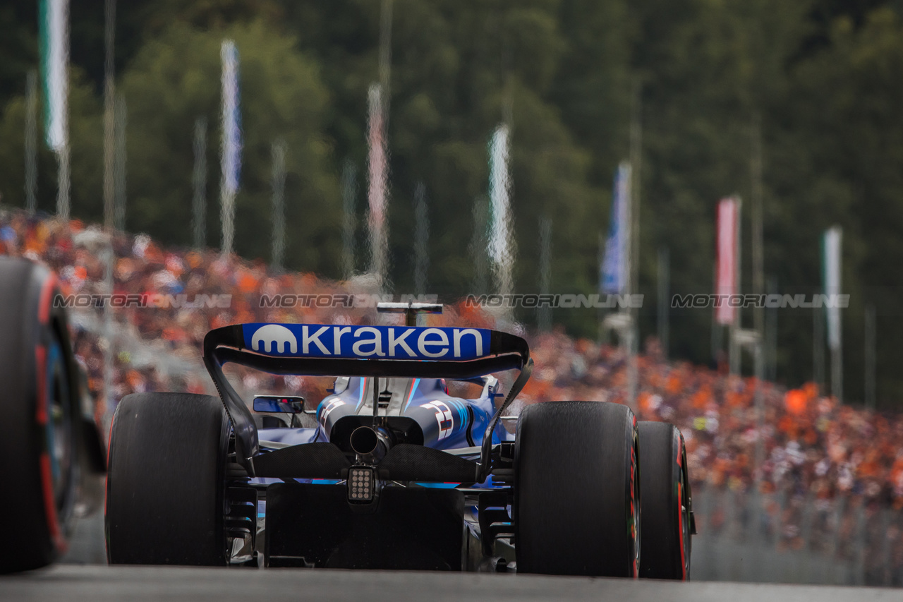 GP AUSTRIA, Alexander Albon (THA) Williams Racing FW45.

01.07.2023. Formula 1 World Championship, Rd 10, Austrian Grand Prix, Spielberg, Austria, Sprint Day.

- www.xpbimages.com, EMail: requests@xpbimages.com © Copyright: Bearne / XPB Images