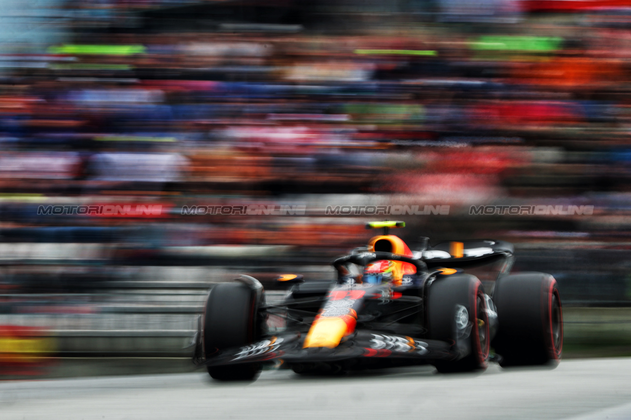 GP AUSTRIA, Sergio Perez (MEX) Red Bull Racing RB19.

01.07.2023. Formula 1 World Championship, Rd 10, Austrian Grand Prix, Spielberg, Austria, Sprint Day.

 - www.xpbimages.com, EMail: requests@xpbimages.com © Copyright: Coates / XPB Images