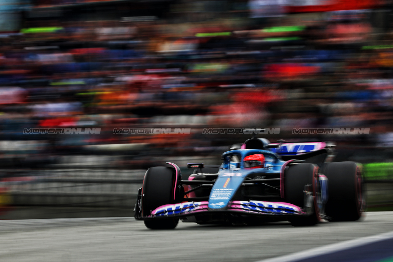 GP AUSTRIA, Esteban Ocon (FRA) Alpine F1 Team A523.

01.07.2023. Formula 1 World Championship, Rd 10, Austrian Grand Prix, Spielberg, Austria, Sprint Day.

 - www.xpbimages.com, EMail: requests@xpbimages.com © Copyright: Coates / XPB Images
