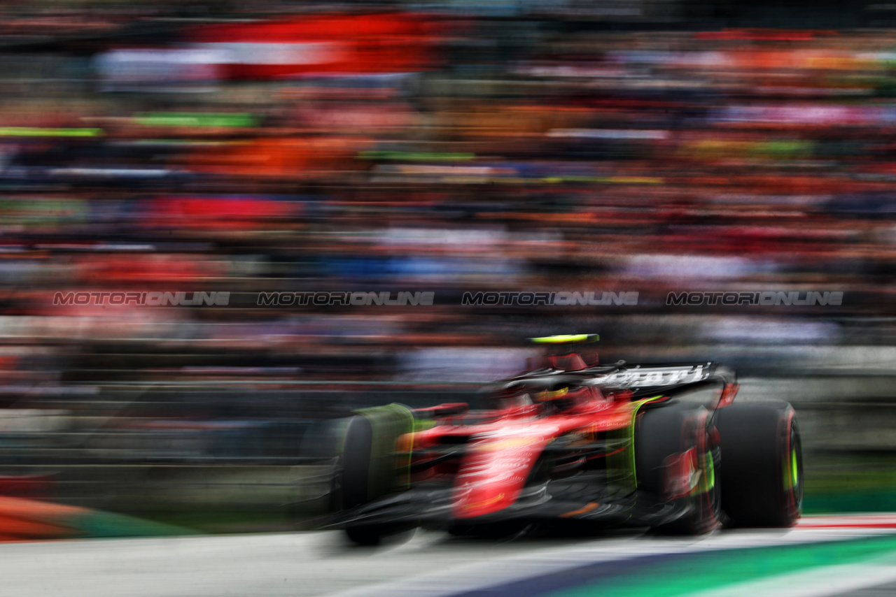 GP AUSTRIA, Carlos Sainz Jr (ESP) Ferrari SF-23.

01.07.2023. Formula 1 World Championship, Rd 10, Austrian Grand Prix, Spielberg, Austria, Sprint Day.

 - www.xpbimages.com, EMail: requests@xpbimages.com © Copyright: Coates / XPB Images