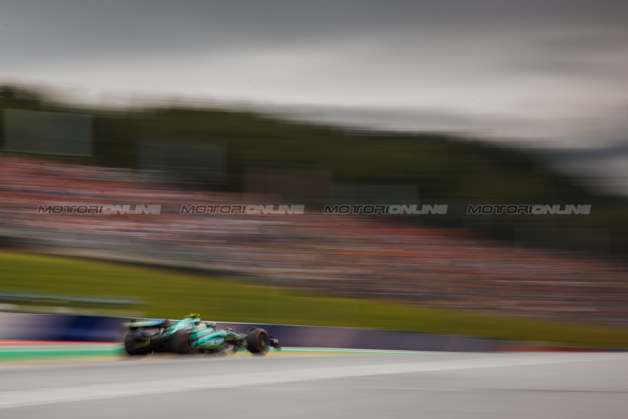 GP AUSTRIA, Fernando Alonso (ESP) Aston Martin F1 Team AMR23.

01.07.2023. Formula 1 World Championship, Rd 10, Austrian Grand Prix, Spielberg, Austria, Sprint Day.

- www.xpbimages.com, EMail: requests@xpbimages.com © Copyright: Bearne / XPB Images