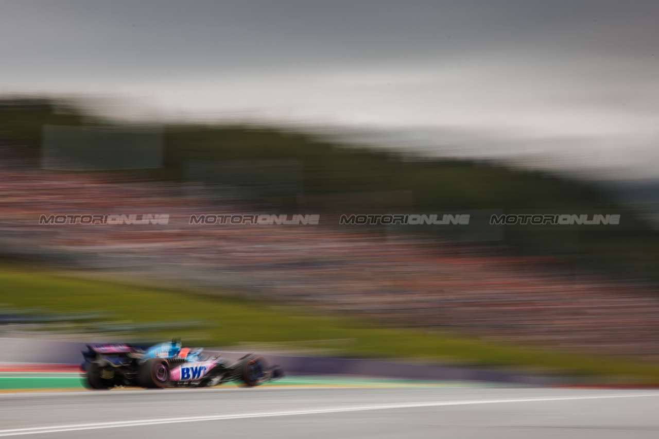 GP AUSTRIA, Esteban Ocon (FRA) Alpine F1 Team A523.

01.07.2023. Formula 1 World Championship, Rd 10, Austrian Grand Prix, Spielberg, Austria, Sprint Day.

- www.xpbimages.com, EMail: requests@xpbimages.com © Copyright: Bearne / XPB Images
