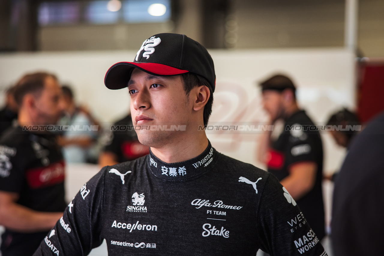 GP AUSTRIA, Zhou Guanyu (CHN) Alfa Romeo F1 Team.

01.07.2023. Formula 1 World Championship, Rd 10, Austrian Grand Prix, Spielberg, Austria, Sprint Day.

- www.xpbimages.com, EMail: requests@xpbimages.com © Copyright: Bearne / XPB Images