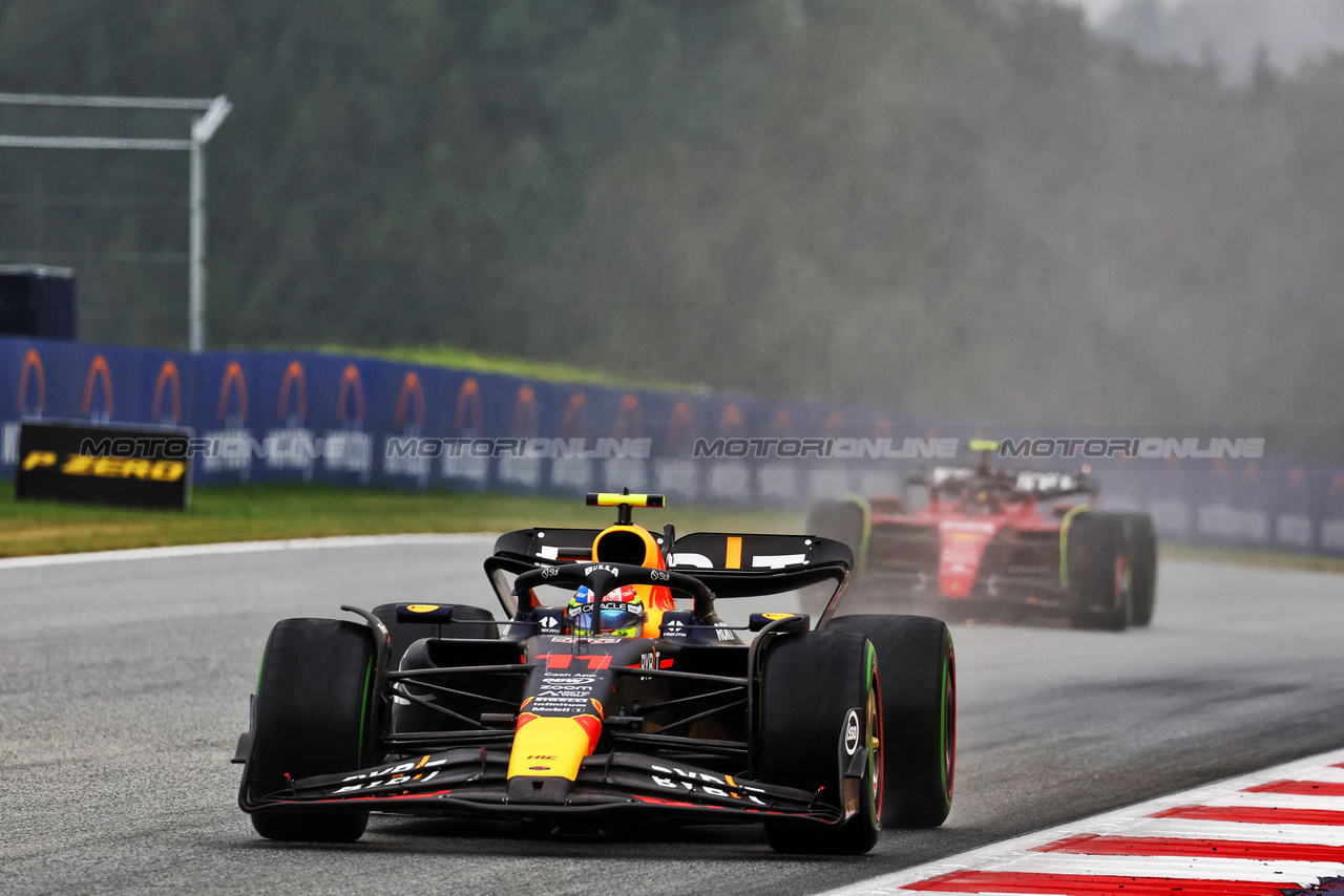 GP AUSTRIA, Sergio Perez (MEX) Red Bull Racing RB19.

01.07.2023. Formula 1 World Championship, Rd 10, Austrian Grand Prix, Spielberg, Austria, Sprint Day.

- www.xpbimages.com, EMail: requests@xpbimages.com © Copyright: Batchelor / XPB Images