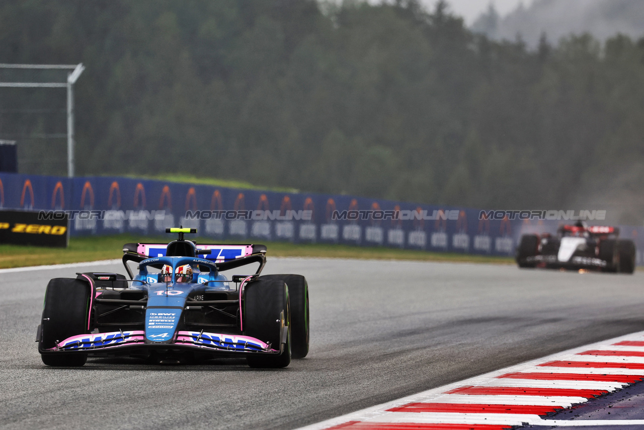 GP AUSTRIA, Pierre Gasly (FRA) Alpine F1 Team A523.

01.07.2023. Formula 1 World Championship, Rd 10, Austrian Grand Prix, Spielberg, Austria, Sprint Day.

- www.xpbimages.com, EMail: requests@xpbimages.com © Copyright: Batchelor / XPB Images