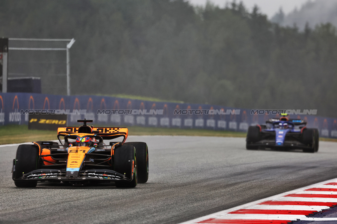 GP AUSTRIA, Oscar Piastri (AUS) McLaren MCL60.

01.07.2023. Formula 1 World Championship, Rd 10, Austrian Grand Prix, Spielberg, Austria, Sprint Day.

- www.xpbimages.com, EMail: requests@xpbimages.com © Copyright: Batchelor / XPB Images
