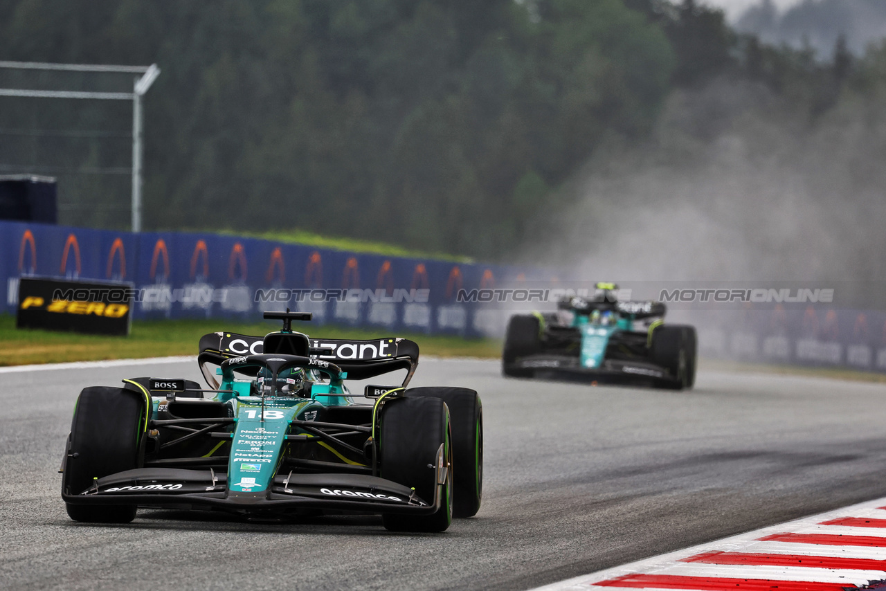 GP AUSTRIA, Lance Stroll (CDN) Aston Martin F1 Team AMR23.

01.07.2023. Formula 1 World Championship, Rd 10, Austrian Grand Prix, Spielberg, Austria, Sprint Day.

- www.xpbimages.com, EMail: requests@xpbimages.com © Copyright: Batchelor / XPB Images