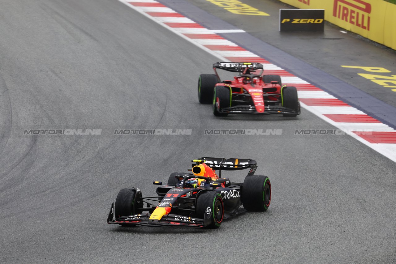 GP AUSTRIA, Sergio Perez (MEX) Red Bull Racing RB19.

01.07.2023. Formula 1 World Championship, Rd 10, Austrian Grand Prix, Spielberg, Austria, Sprint Day.

- www.xpbimages.com, EMail: requests@xpbimages.com © Copyright: Batchelor / XPB Images
