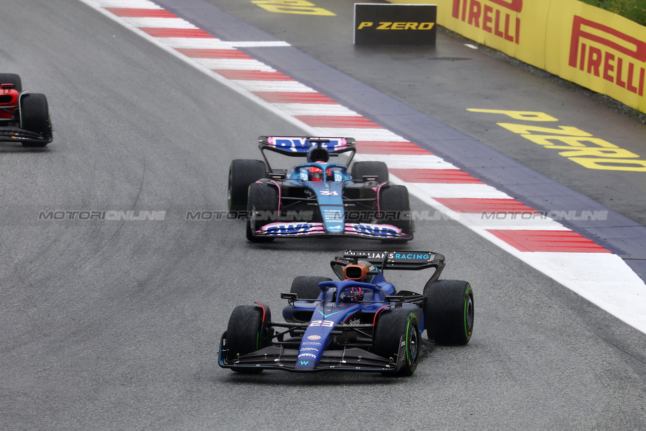 GP AUSTRIA, Alexander Albon (THA) Williams Racing FW45.

01.07.2023. Formula 1 World Championship, Rd 10, Austrian Grand Prix, Spielberg, Austria, Sprint Day.

- www.xpbimages.com, EMail: requests@xpbimages.com © Copyright: Batchelor / XPB Images