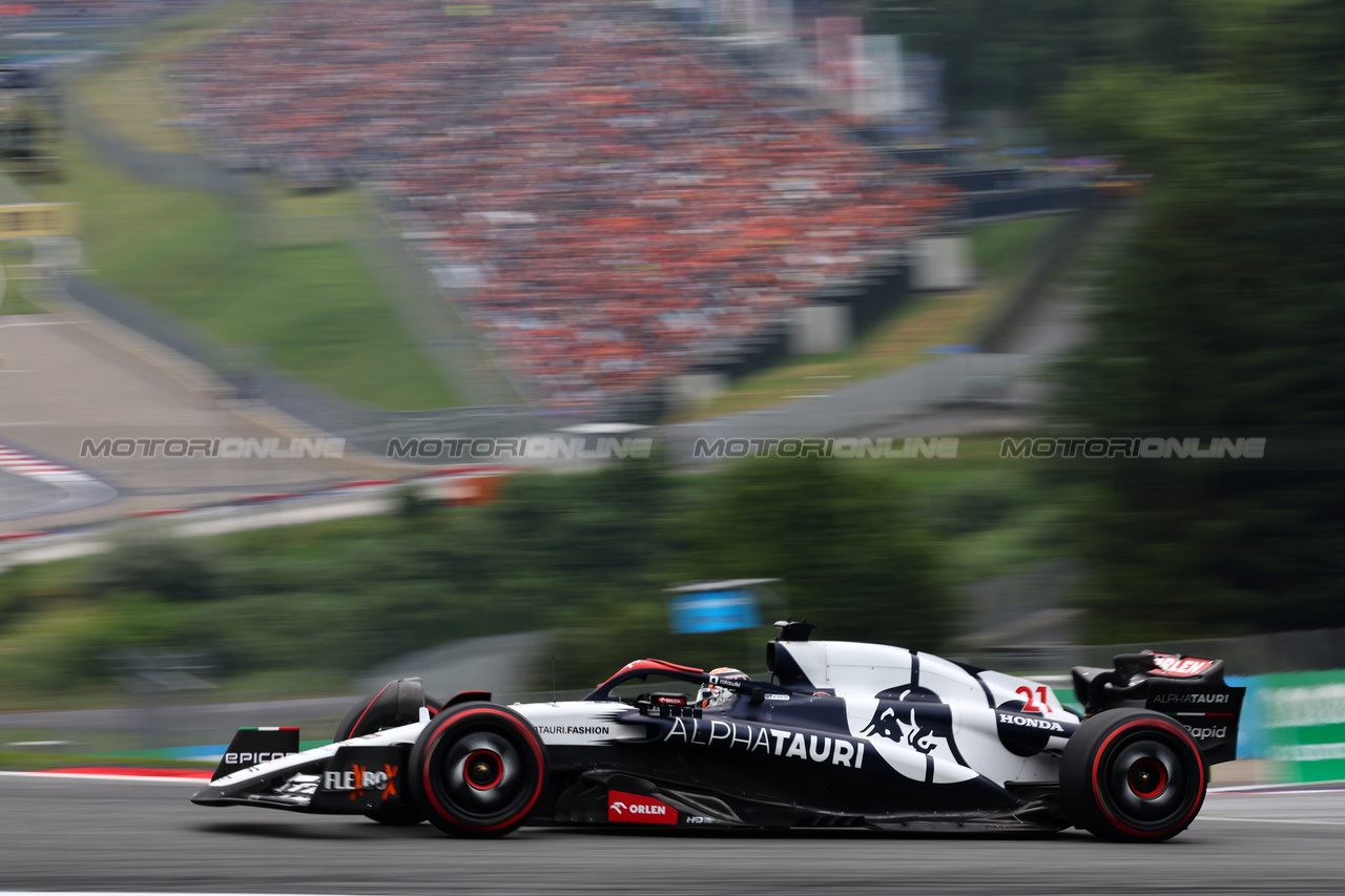 GP AUSTRIA, Nyck de Vries (NLD) AlphaTauri AT04.

01.07.2023. Formula 1 World Championship, Rd 10, Austrian Grand Prix, Spielberg, Austria, Sprint Day.

- www.xpbimages.com, EMail: requests@xpbimages.com © Copyright: Batchelor / XPB Images